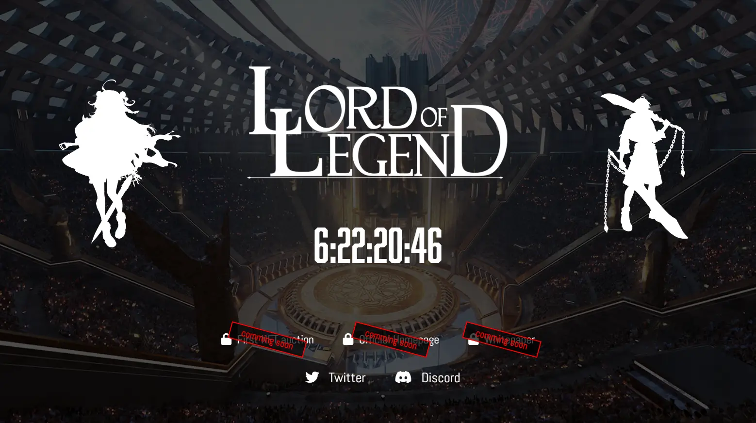 NFTゲームティザーサイトの画像